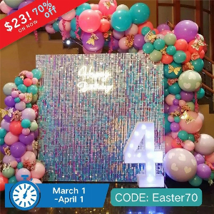 Discount code for Iridescent Blue Shimmer Wall 23 to 81 from Lofaris 70% discount 12PCS - 48PCS 7 Day Delivery at Lofarisbackdrop