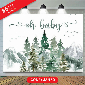 Discount code for Lofaris 50% discount Baby Shower Party Backdrop 6 Free Shipping Forest Theme at Lofarisbackdrop