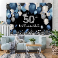 Discount code for Lofaris 50% discount 50th Birthday Party Backdrop Decor Various Sizes Free Shipping at Lofarisbackdrop