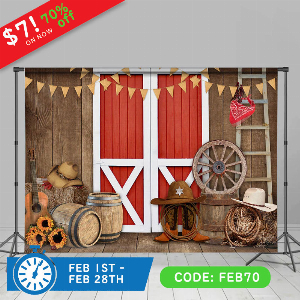 Discount code for Lofaris Cowboy Backdrop 70% discount 7 for Birthday Free Shipping at Lofarisbackdrop