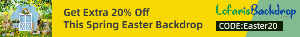 Discount code for Lofaris Get Extra 20% discount this Spring Easter Backdrop at Lofarisbackdrop