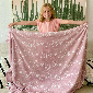 Discount code for Lofaris Personalized Name Blanket 50% discount 13 for Christmas Gift Custom Colors Free Shipping at Lofarisbackdrop