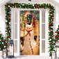 Discount code for Lofaris Snowman Christmas Door Cover 60% discount 14 House Decoration Free Shipping at Lofarisbackdrop