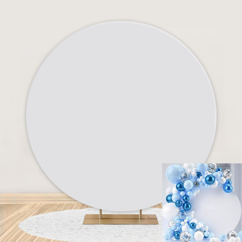 Discount code for Lofaris White Round Backdrop Cover 50% discount from 10 3ft-8 2ft Free Shipping at Lofarisbackdrop