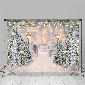 Discount code for Lofaris Winter Backdrop 50% discount 12 for Family Photo Free Shipping at Lofarisbackdrop