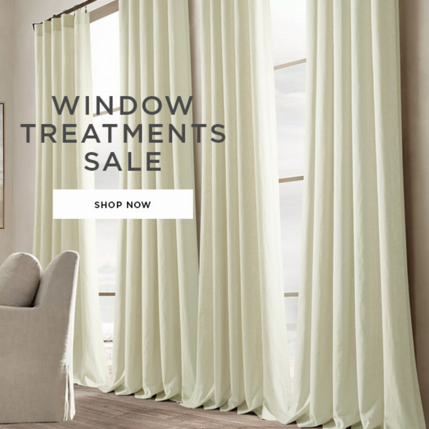 Discount code for Window Treatments Sale at Lush Decor