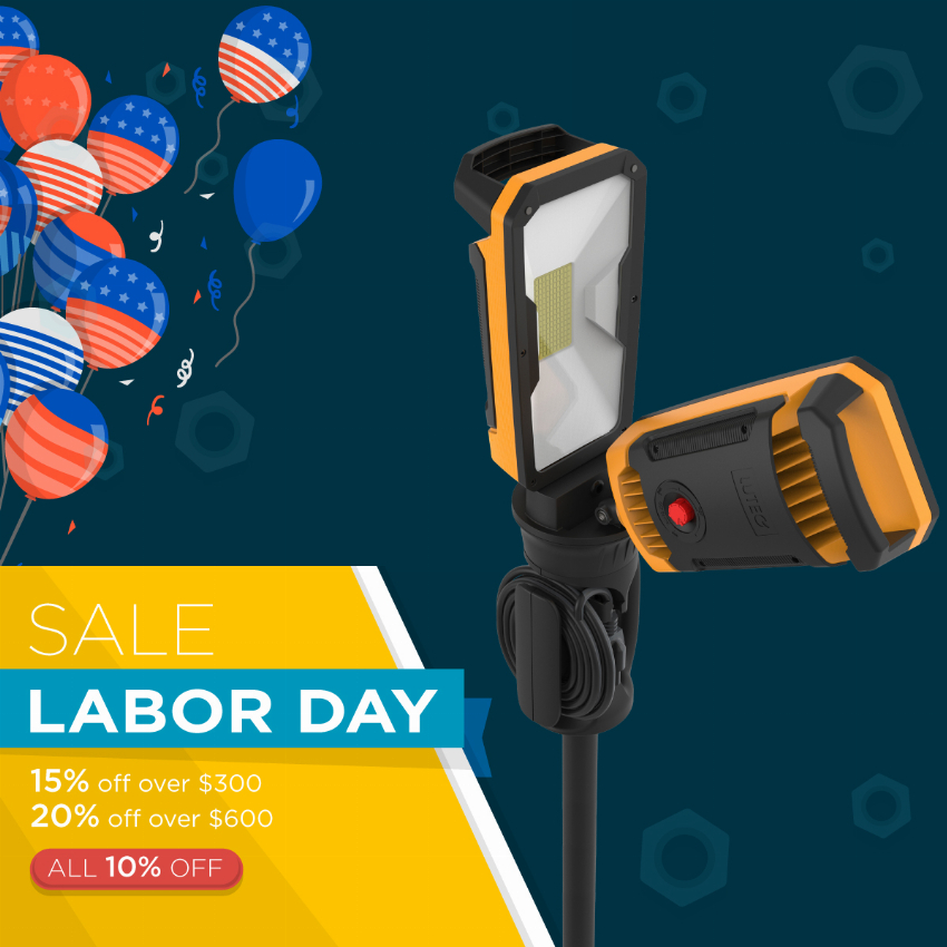Discount code for Labor Day Sale-15% discount over 300 at Lutec A