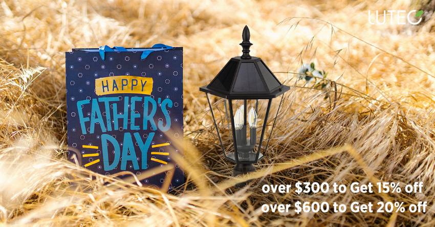 Discount code for Lutec-Lighting Father s Day Sale Save 20% at Lutec A