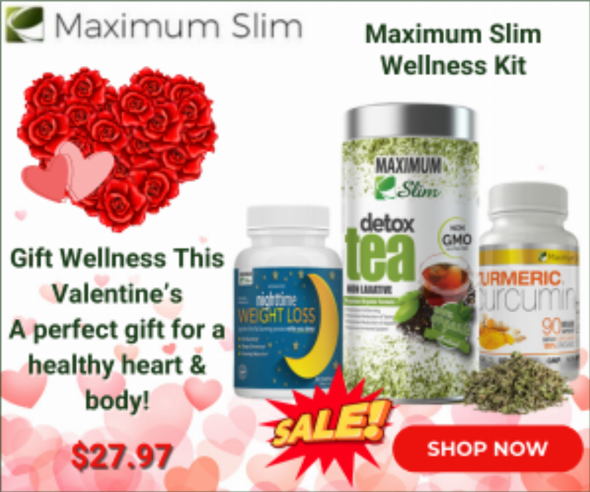 Discount code for Valentines Day Special Sale at Maximum Slim