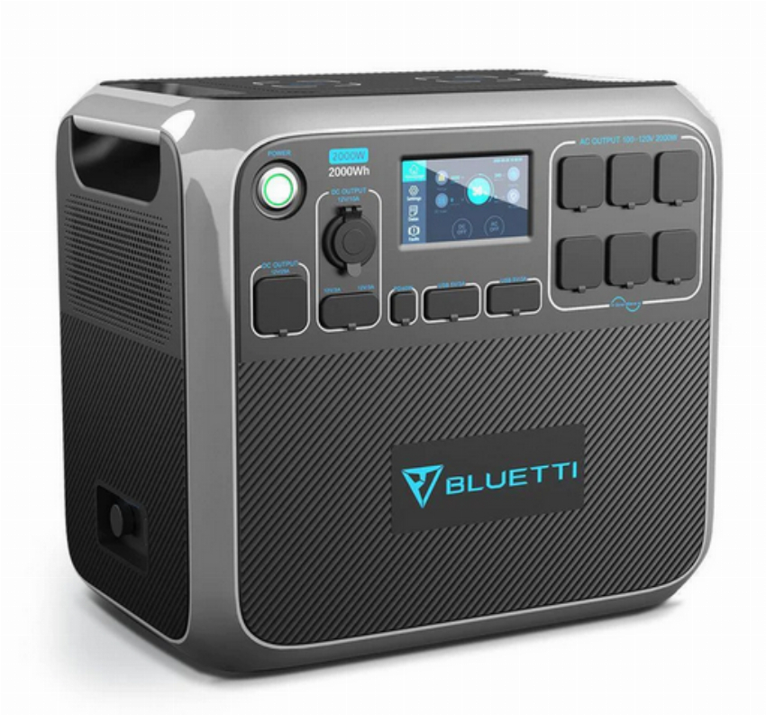 Discount code for SAVE50 BLUETTI 2000Wh 2000W AC200P solar generator at Maxoak Inc