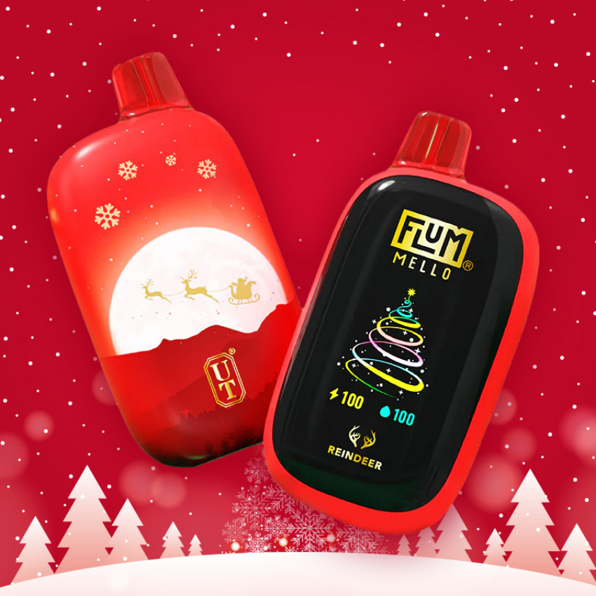 Discount code for Flum Mello Christmas Limited Edition Disposable Vape 36% discount at mistvapor