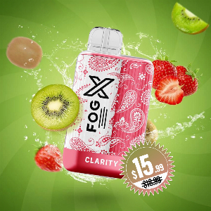 Discount code for FOG X Clarity Zero Nicotine Disposable Vape Kit 16% discount at mistvapor