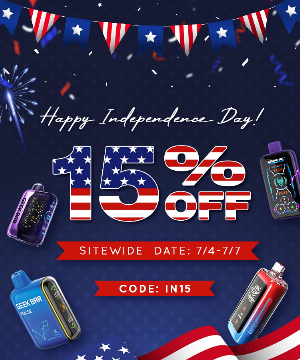 Discount code for Independence day sale-mist at mistvapor
