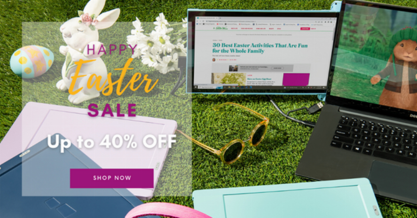 Discount code for Easter Day Sale Up to 40% discount Sitewide at Mobile Pixels