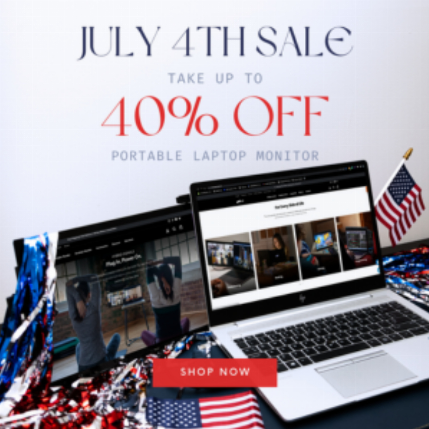 Discount code for July 4th Sale - Up to 40% discount Sitewide Free Shipping at Mobile Pixels