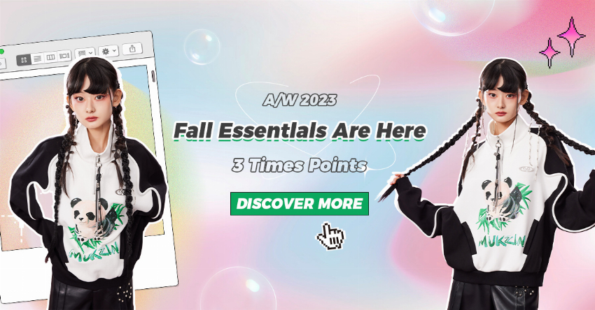 Discount code for A W 2023 Fall Essentials Are Here 3 Times Points at Mukzin