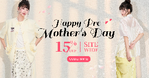 Discount code for Happy Pre-Mother s Day 15% discount Sitewide at Mukzin