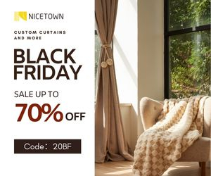 Discount code for Nicetown Custom Curtains at NICETOWN