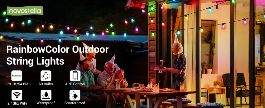 Discount code for Enjoy 30 OFF on Novostella Blenda Smart String Lights at Novostella