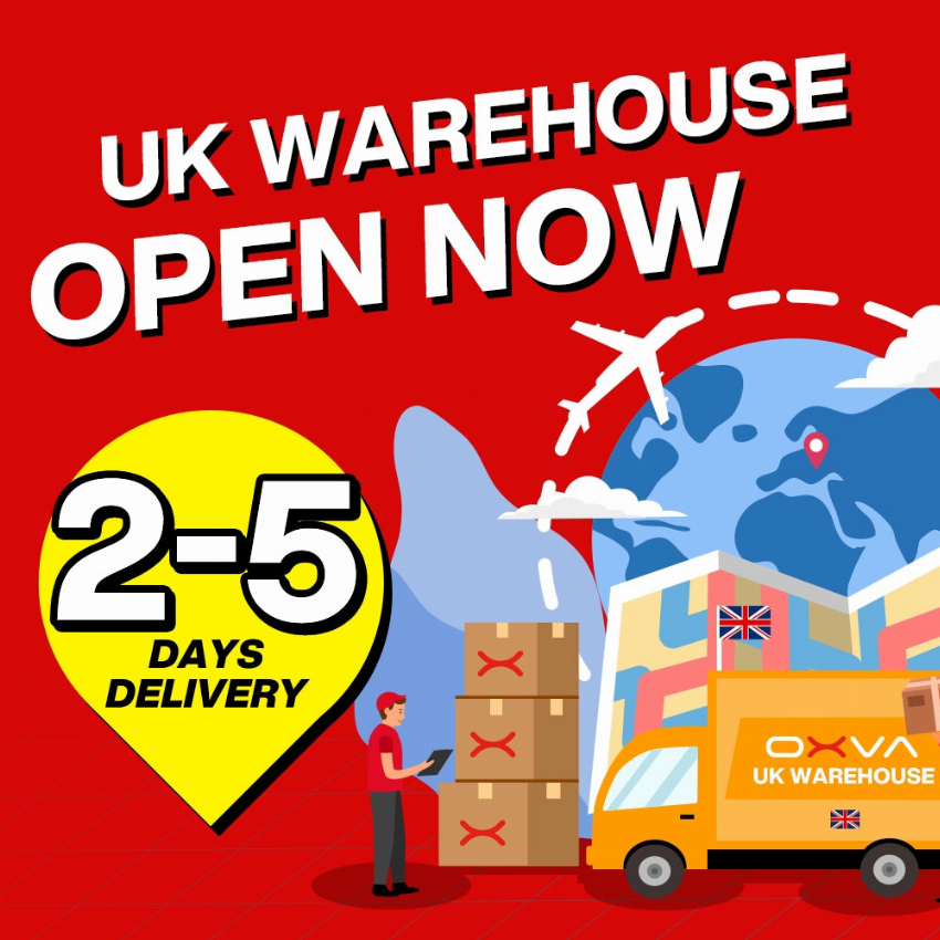 Discount code for UK Free Shipping at OXVA