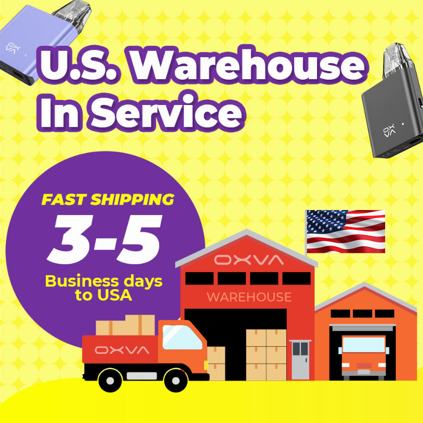 Discount code for USA Free Shipping at OXVA