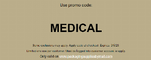 Discount code for Van Gogh Buy Our Medical Supplies at Packaging Material Direct Inc