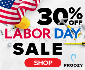 Discount code for Labor Day Sale 30% discount at Proozy