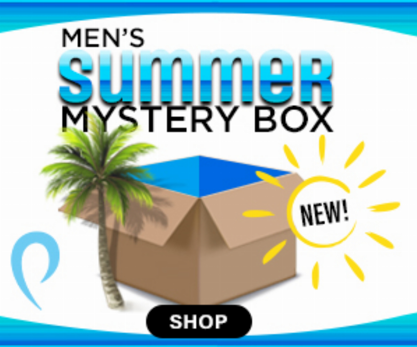 Discount code for Men s Summer Mystery Box for 69 99 FS Was 150 at Proozy
