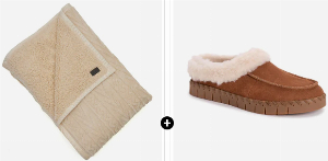 Discount code for Rainforest Cable Sherpa Reversible Throw Blanket Muk Luks Women s Flexi-Buffalo Shoe for 45 FS Was 159 at Proozy