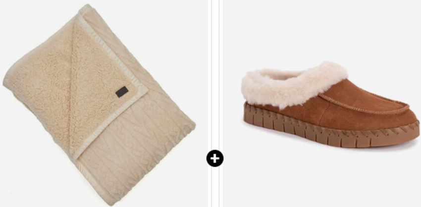 Discount code for Rainforest Cable Sherpa Reversible Throw Blanket Muk Luks Women s Flexi-Buffalo Shoe for 45 FS Was 159 at Proozy