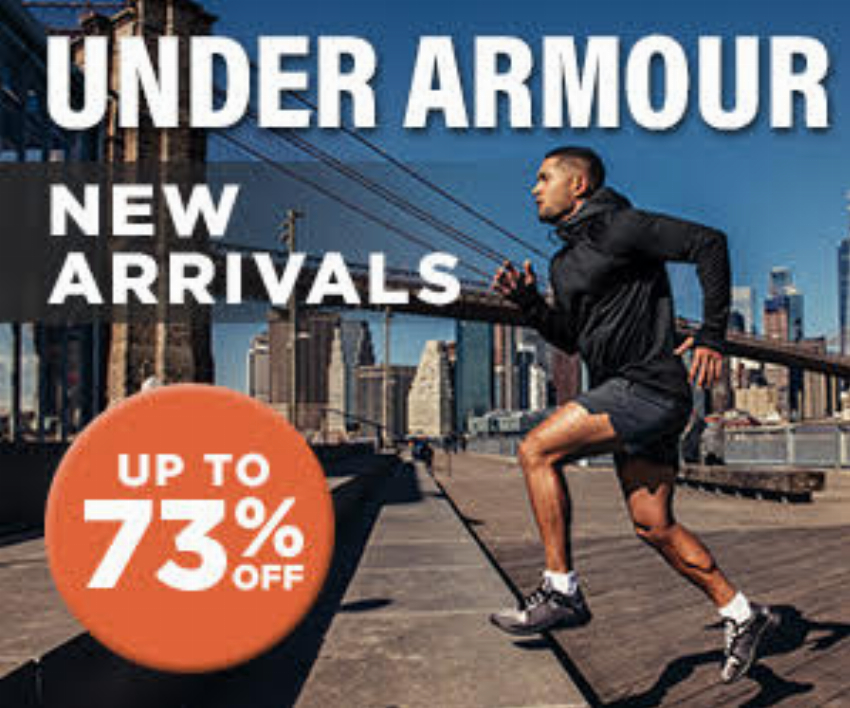 Discount code for Under Armour Sale up to 73% discount Tees 9 99 Polo s 14 99 Zips Jackets 19 99 FS on 50 at Proozy