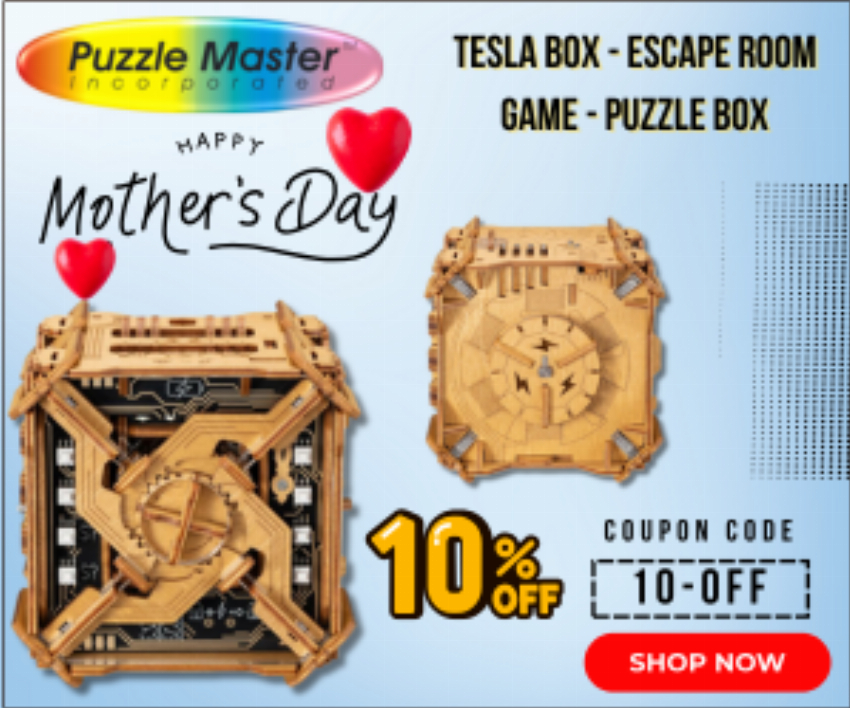 Discount code for Mother s Day Sale at Puzzle Master
