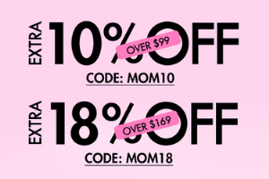 Discount code for QVR Mother s Day Sitewide 10% discount for Order Over 99 at QVR ERNATIONAL