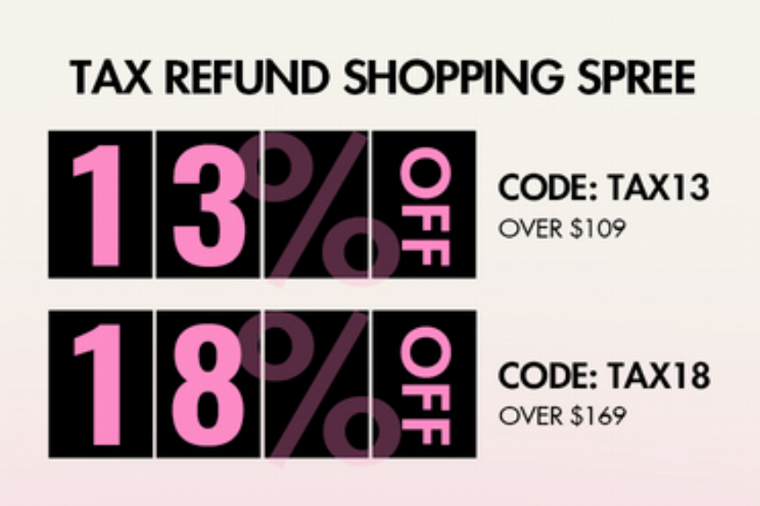 Discount code for QVR Tax Refund Sitewide 18% discount Over 169 at QVR ERNATIONAL