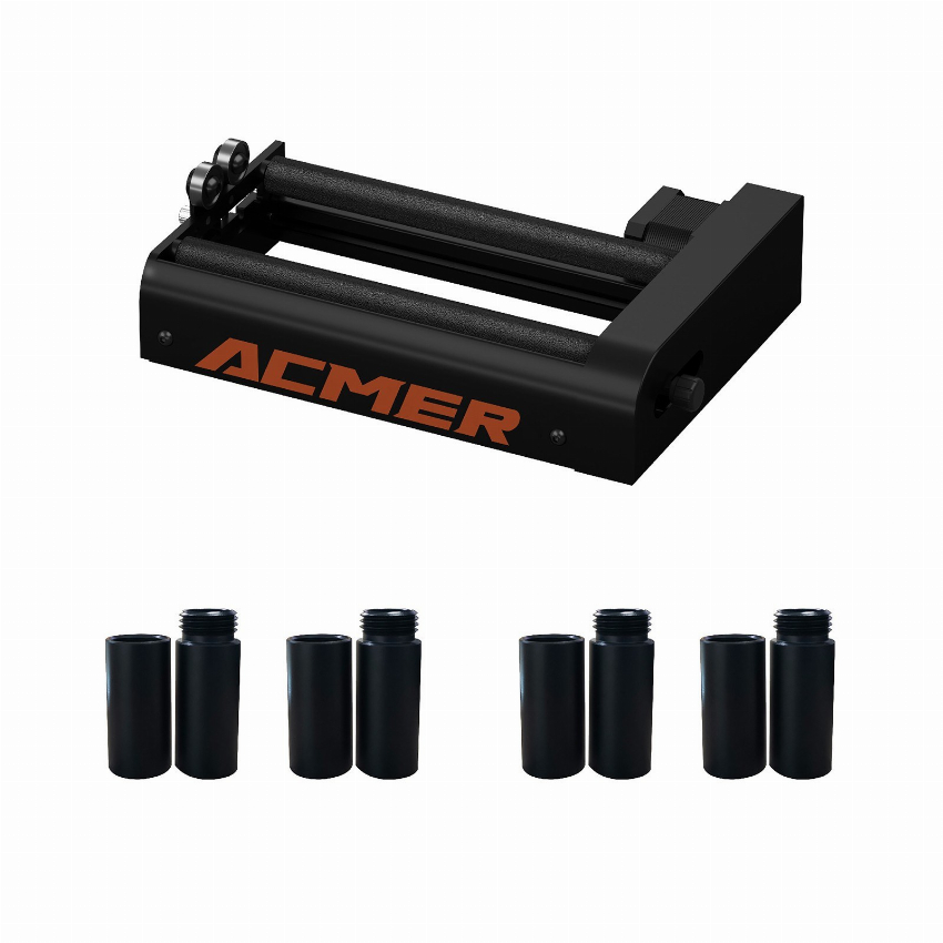 Discount code for ACMER Laser Engraver Roller for Cylindrical Objects with 360 Degrees Rotating Engraving Axis at Rcmoment