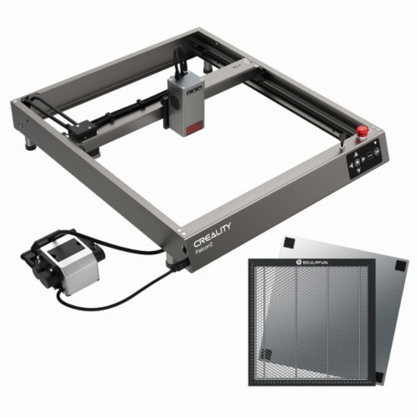 Discount code for Creality Falcon2 22W Laser Engraver with 400x400mm Laser Cutting Honeycomb Working Table at Rcmoment