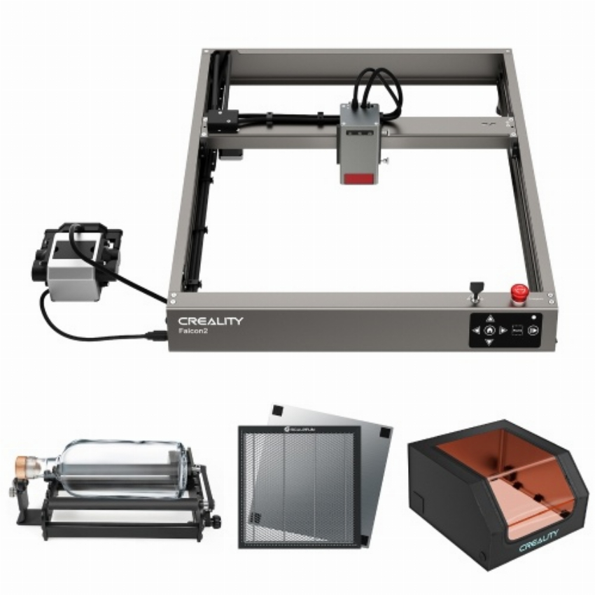 Discount code for Creality Falcon2 22W Laser Engraver with Y-axis Rotary at Rcmoment