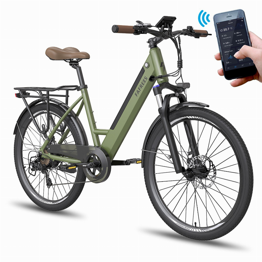 Discount code for Fafrees F26 Pro 26 1 75 Tires 250W Rear Drive Motor Electric Bike at Rcmoment