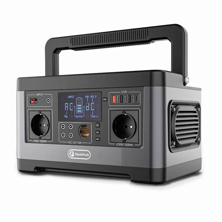 Discount code for Flashfish P63 Portable Power Station 140400mAh 520Wh Solar at Rcmoment