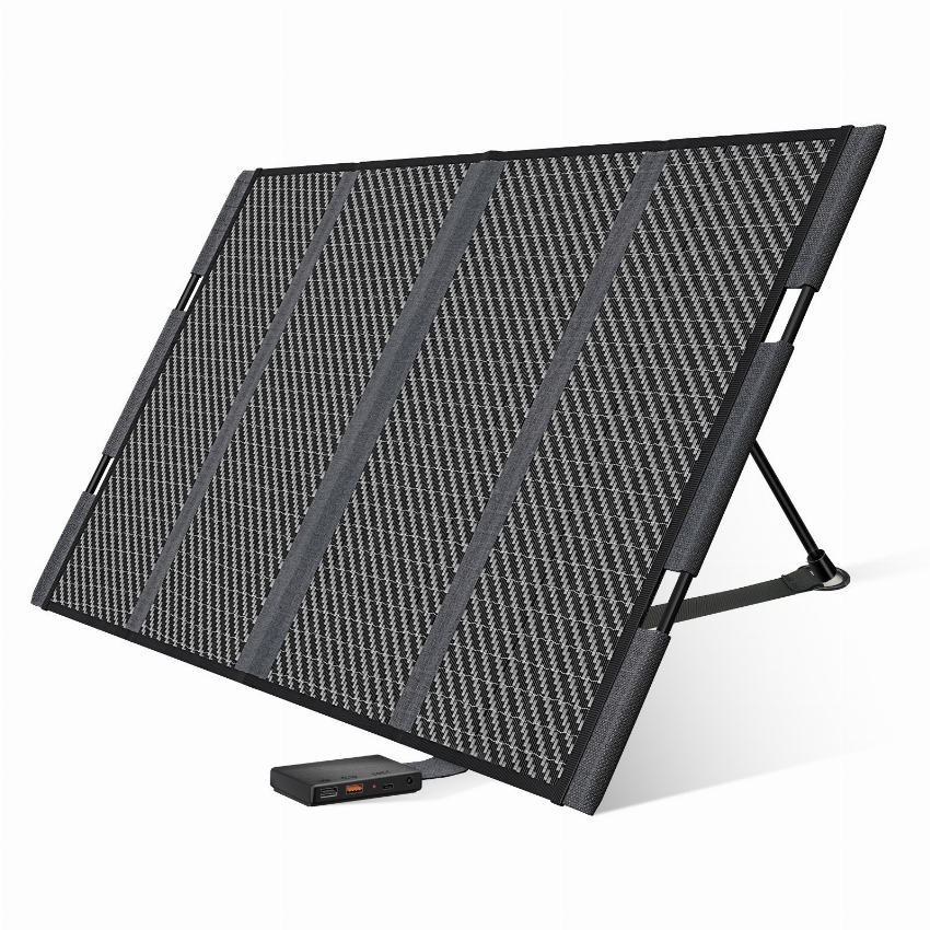 Discount code for Foursun 100W Portable Solar Panel Foldable Shingle Solar Panel for Power Station at Rcmoment