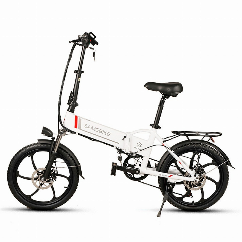 Discount code for Samebike 20LVXD30 Ebike 20 Inch 350W Motor Folding Electric Bike Power Assist Electric Bicycle at Rcmoment
