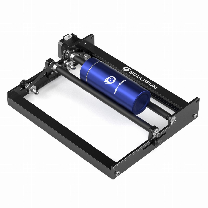 Discount code for SCULPFUN Laser Rotary Roller Laser Engraver Y-axis Rotary Roller 360 Degrees Rotating at Rcmoment