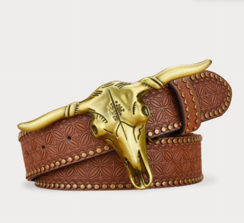Discount code for 30%off Vintage Western Cowboy PU Belt at Sailvan Times
