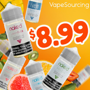 Discount code for 8 99 for Naked 100 Whole Flavor E-juice at Shenzhen Vapesourcing Electronics Co Ltd