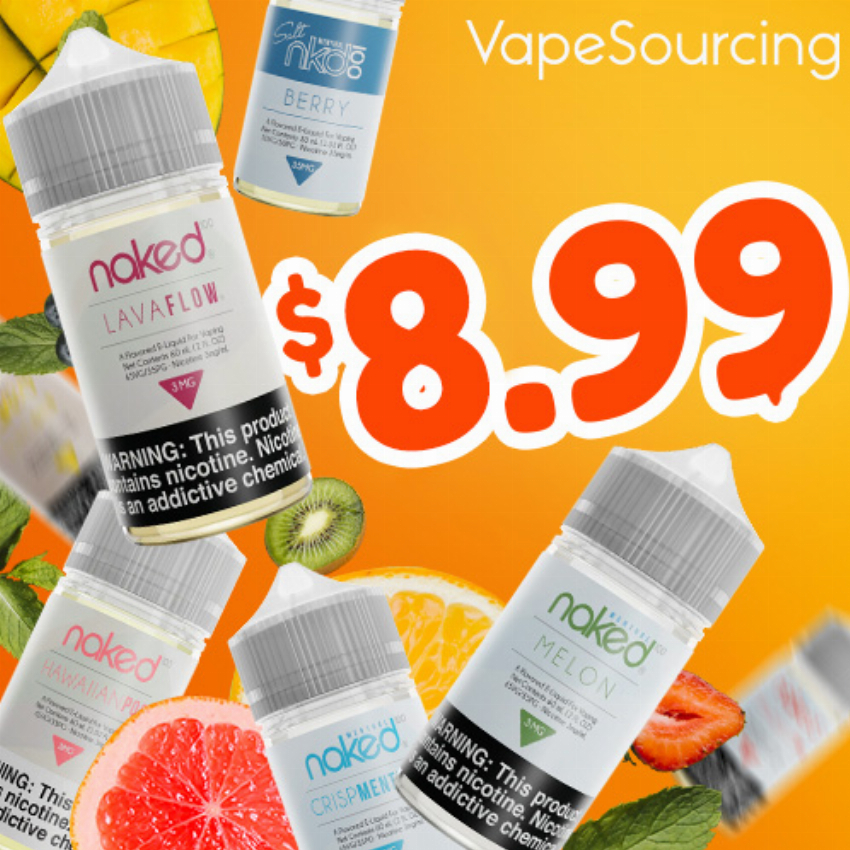 Discount code for 8 99 for Naked 100 Whole Flavor E-juice at Shenzhen Vapesourcing Electronics Co Ltd