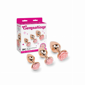 Discount code for 15% Rose Anal Training Kit - 3 Sizes Metal Butt Plugs at Shenzhen Venusfun Co Ltd