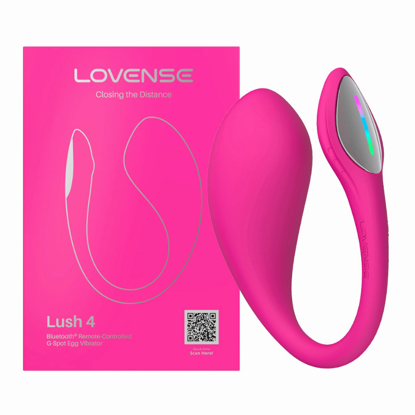 Discount code for 20% Lovense Lush 4 G-spot Egg Vibrator with App Control at Shenzhen Venusfun Co Ltd