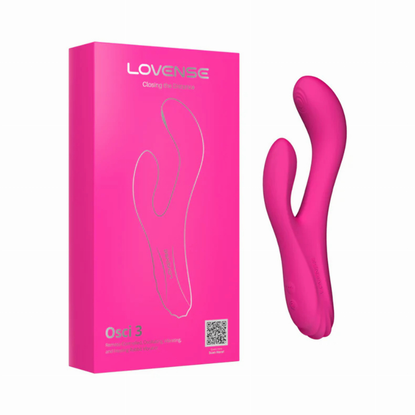 Discount code for 20% Lovense Osci 3 Rabbit Vibrator with App Control at Shenzhen Venusfun Co Ltd