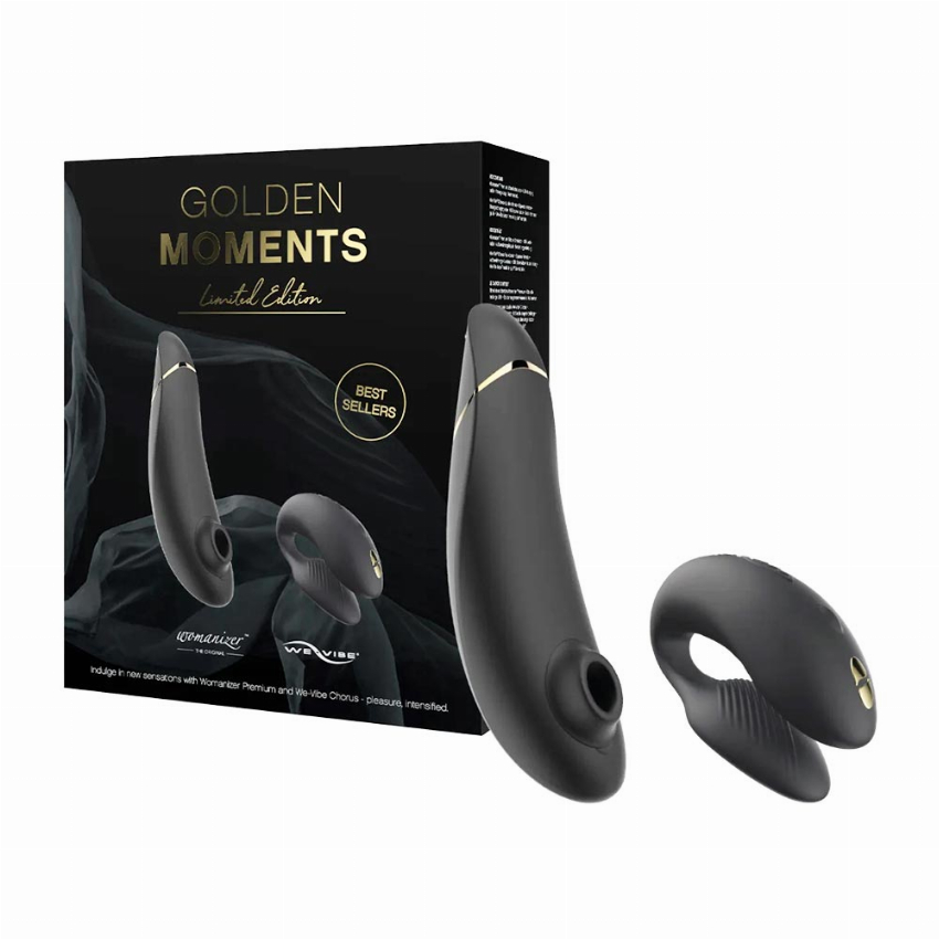 Discount code for 20% We-Vibe Womanizer Golden Moment Collection Couple Vibrator Clitorial Stimulator at Shenzhen Venusfun Co Ltd