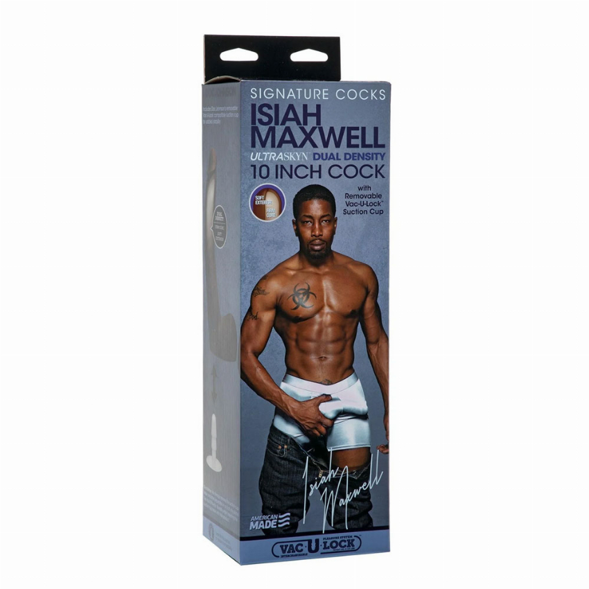 Discount code for 20 21% discount Only 71 2 Doc Johnson Isiah Maxwell 10 Inch Black Dildo at Shenzhen Venusfun Co Ltd